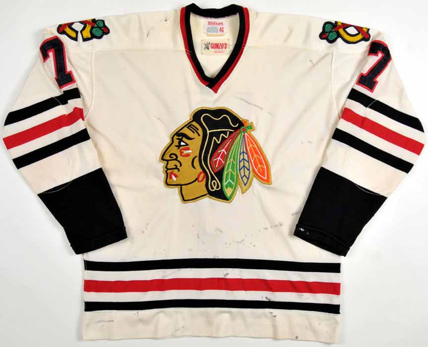 Chicago Blackhawks 1928-29 jersey artwork, This is a highly…