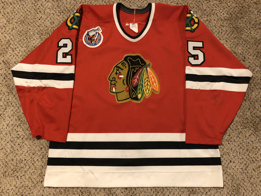 1991 NHL All Star Game Jersey Patch Chicago Blackhawks