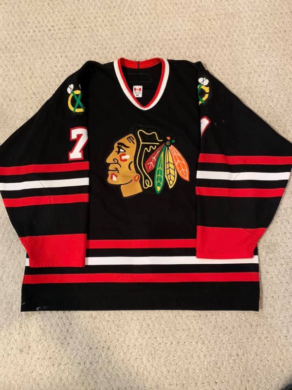 Bauer, Shirts, Reebok Duncan Keith Chicago Blackhawks Nhl Hockey Jersey  Black Alternate Xl